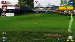 【New みんなのGOLF】風強いけど、9Hマッチやります(๑´•.̫ • `๑)