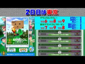 【みんｺﾞﾙ ｱﾌﾟﾘ】第２９回ＭＧＣ本戦実況20211220～★２ ２日目 東京