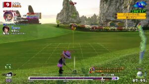 HDRしない方がグリーン見えるね♪  【New みんなのゴルフ】 2022/8/26