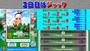 【みんｺﾞﾙ ｱﾌﾟﾘ】第４０回ＭＧＣ本戦実況20221121～★３ ３日目 ジャック