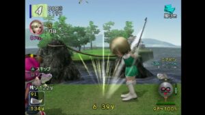 みんなのGOLF4 Part77 ミニゲーム 松風ゴルフクラブ RT