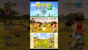 【みんなのゴルフ５】VTR3 ピンショット。この軌道は期待するじゃん！ #Shorts