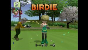 みんなのGOLF4 Part88 ミニゲーム 松風GC RT －10