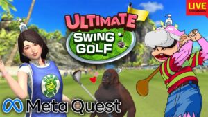 【 Meta Quest 】ついに発売！最大4人で超楽しめる みんゴル風 VRゴルフ【 ULTIMATE SWING GOLF 】
